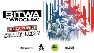 LIVE Bitwa o Wrocław - freestyle rap battle | Wrocław 2023 | Festiwal Pasibrzucha