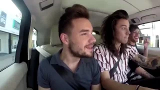 Harry's high note in Carpool Karaoke with One Direction- Drag Me Down