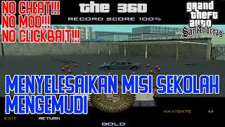 How to Complete Driving School Mission - GTA San Andreas