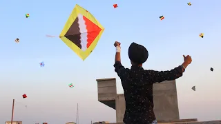 Kites Flying On Rooftop | Patangbazi | Kite Cutting | Kites Vlog | Singh Sixteen
