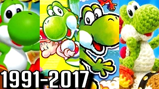 Yoshi ALL INTROS 1991-2017 (3DS, Wii U, DS, SNES)