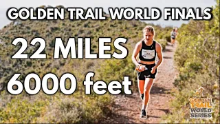 Racing for A World Title || 22 Miles In the Mountains of Italy || Golden Trail Series World Final