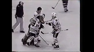 Chicago Blackhawks Toronto Maple Leafs Apr. 10, 1986 Game 2 Highlights