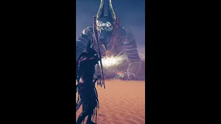 Bloody Anubis Outfit against Gods in Assassins Creed Origins #shorts #anubis #assassinscreedorigins