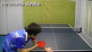 no bounce serve　（English ver.）