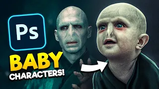 Turning Movie Characters Into Babies! (Photoshop)