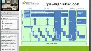 Pelialan koulutus Kajaanin AMK:ssa - Veli-Pekka Piirainen