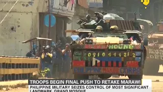 Philippine troops begin final push to retake Marawi from Islamic State militants