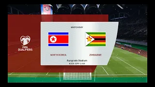 North Korea - Zimbabwe 4-0 Fabrizzio1985 PES 2021 All National Teams Patch SE PC