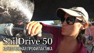 МЕНЯЕМ в SailDrive•50 прокладки, сальники и масло. #BoatYard #GEMINGA #техническийяхтинг Ep1