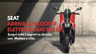 SEAT MÓ 125: scopri in diretta tutti i segreti dello scooter elettrico