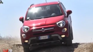 NEW FIAT 500X 2.0 Mjet 140 CV AT9 4X4 CROSS 2015 - FIRST OFF ROAD TEST DRIVE ONLY SOUND