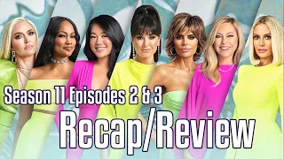 The Real Housewives of Beverly Hills S11 Ep.2 & 3 Recap/Review | Sutton is Tripping