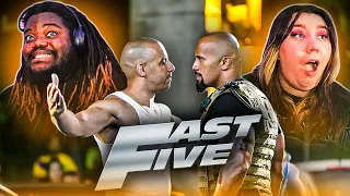 Fast 5 (2011) MOVIE REACTION! - BATTLE OF THE BALDS! ( First Time Watching)