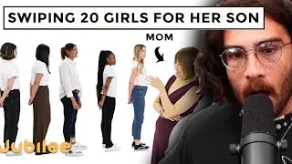 Mom Swipes 20 Girls for Her Son | HasanAbi Reacts