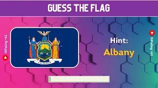 Guess the U.S. State Flags | Quiz on the Flags of All 50 U.S. States
