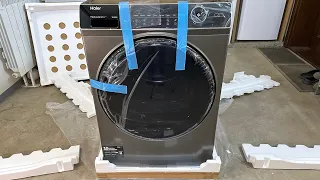 Unboxing  - Haier HD90 - Heat Pump Dryer