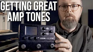 Line 6 HX Stomp - Understanding the Controls to get GREAT Amp Tones!