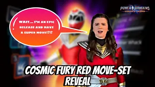 Power Rangers: Legacy Wars - COSMIC FURY RED OFFICIAL MOVE-SET REVEAL! - SHE HAS A SUPER MOVE??