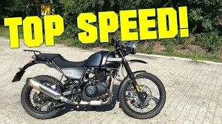 2019 Royal Enfield Himalayan TOP SPEED + GPS TOP SPEED (EU model)