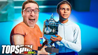 TopSpin 2k25 #5 | PRIMEIRO EVENTO ESPACIAL