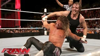 Dean Ambrose vs. Dolph Ziggler: Raw, December 14, 2015