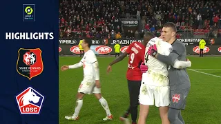 STADE RENNAIS FC - LOSC LILLE (1 - 2) - Highlights - (SRFC - LOSC) / 2021-2022