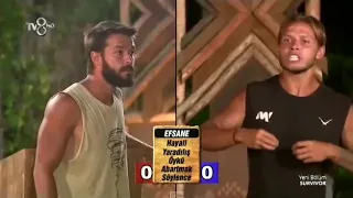 Damlanın ' Hilmiceme Bakışı (  Bil Bakalım Oyunu  )  Survivor 2018 : 84 , Bölüm