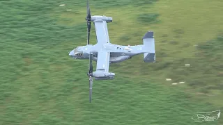 Epic Osprey Low Pass Through the Mach Loop