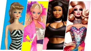 Evolution of Barbie Dolls (1959-2023)