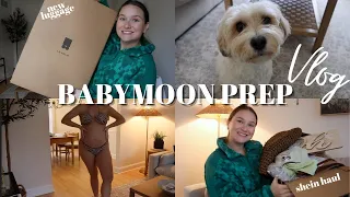 BABYMOON PREP VLOG: TRY-ON SHEIN SUMMER HAUL + NEW LEVEL8 LUGGAGE