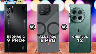 Asus ROG 8 Pro vs Redmagic 9 Pro+ vs OnePlus 12 || Price | Mobile Comparison ⚡ Which one is Better?