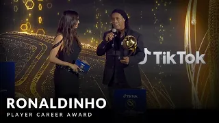 Ronaldinho awarded Player Career Award 2021