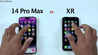 iPhone 14 Pro Max vs iPhone XR - SPEED TEST