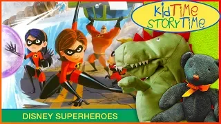 Disney's INCREDIBLES II read-along StoryBook | Kids Books Read Aloud!