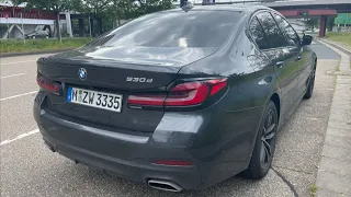 BMW 530d G30 2023 Driving video Walkaround Test drive POV