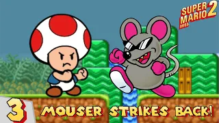 Joshua Plays Super Mario Bros 2 | Ep:3 Mouser Strikes Back!
