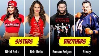 Real Life Brothers and Sisters in WWE | Real Life Brothers in WWE | Wrestle Metrics