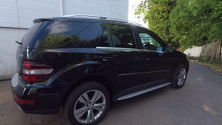 2008(58) MERCEDES ML320 CDI SPORT BLUEEFFICIENCY AUTOMATIC DIESEL OBSIDIAN BLACK at MERCLAND