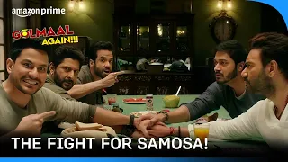 The Samosa Fight 🤤 | Golmaal Again | Prime Video India