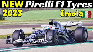 New 2023 Pirelli F1 Tyres testing at Imola, Day 2, April 27, 2022 - Ferrari, Alfa Romeo & AlphaTauri