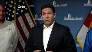 DeSantis discusses evacuating to southeastern Florida