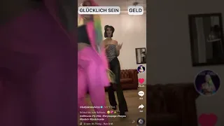 Katja Krasavice und Elif auf Tiktok🤫❤️🖤