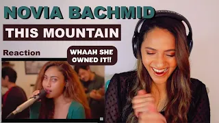 Novia Bachmid - This Mountain (Faouzia Cover) Live Session | REACTION!!