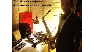 Уроки саксофона! Хроматическая гамма!