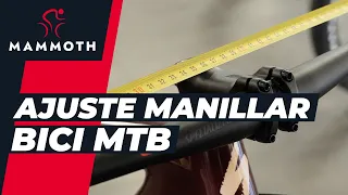 Ajuste correcto del manillar de MTB