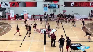 Out-of-system high ball volleyball drill - The Art of Coaching Volleyball