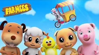 Food Song For Toddlers | Nursery Rhymes | Baby Rhymes | 3D Rhymes by Farmees