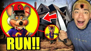 If you see Cursed CHUCK E CHEESE.EXE Outside your house, RUN AWAY FAST!! * I Survived The Night!  *