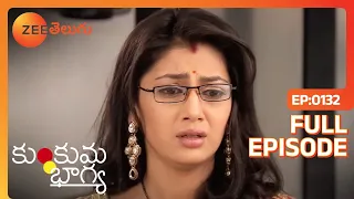 Kumkum Bhagya - కుంకుమ భాగ్య - Telugu Serial - Full Episode - 132 - Sriti Jha - Zee Telugu